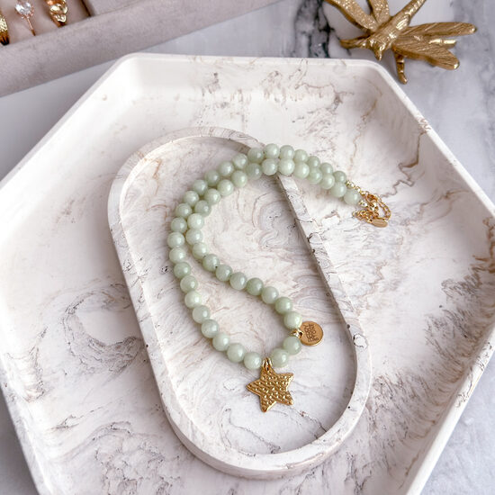 Kaklo papuošalas: Green Stella