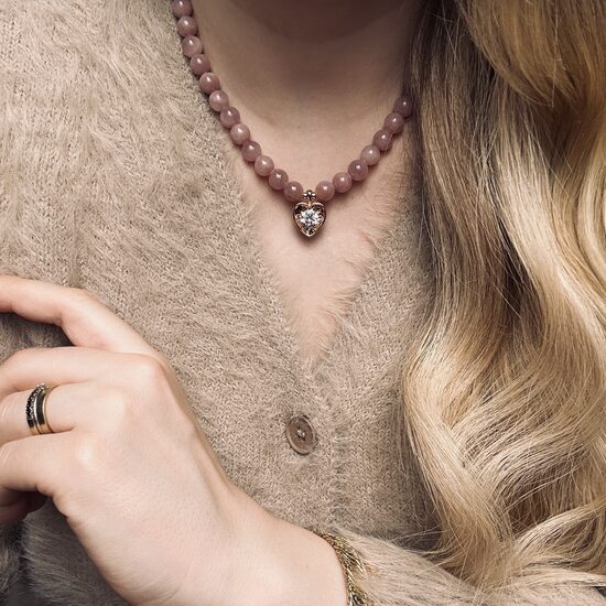 Kaklo papuošalas: Rose Heart