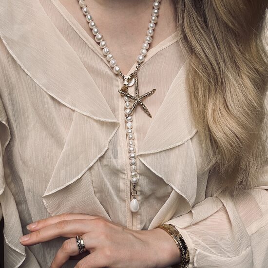 Perlų kaklo papuošalas: Pure Sea