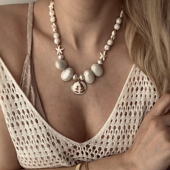 Kaklo papuošalas: Seashell