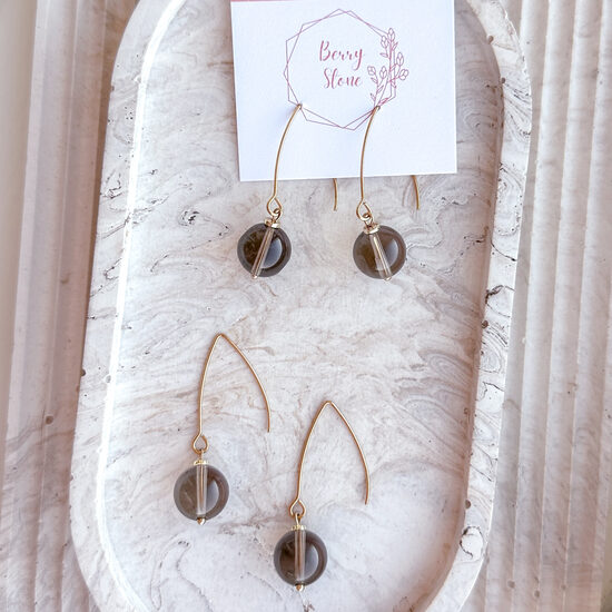 Auskarai: Vakaro migla